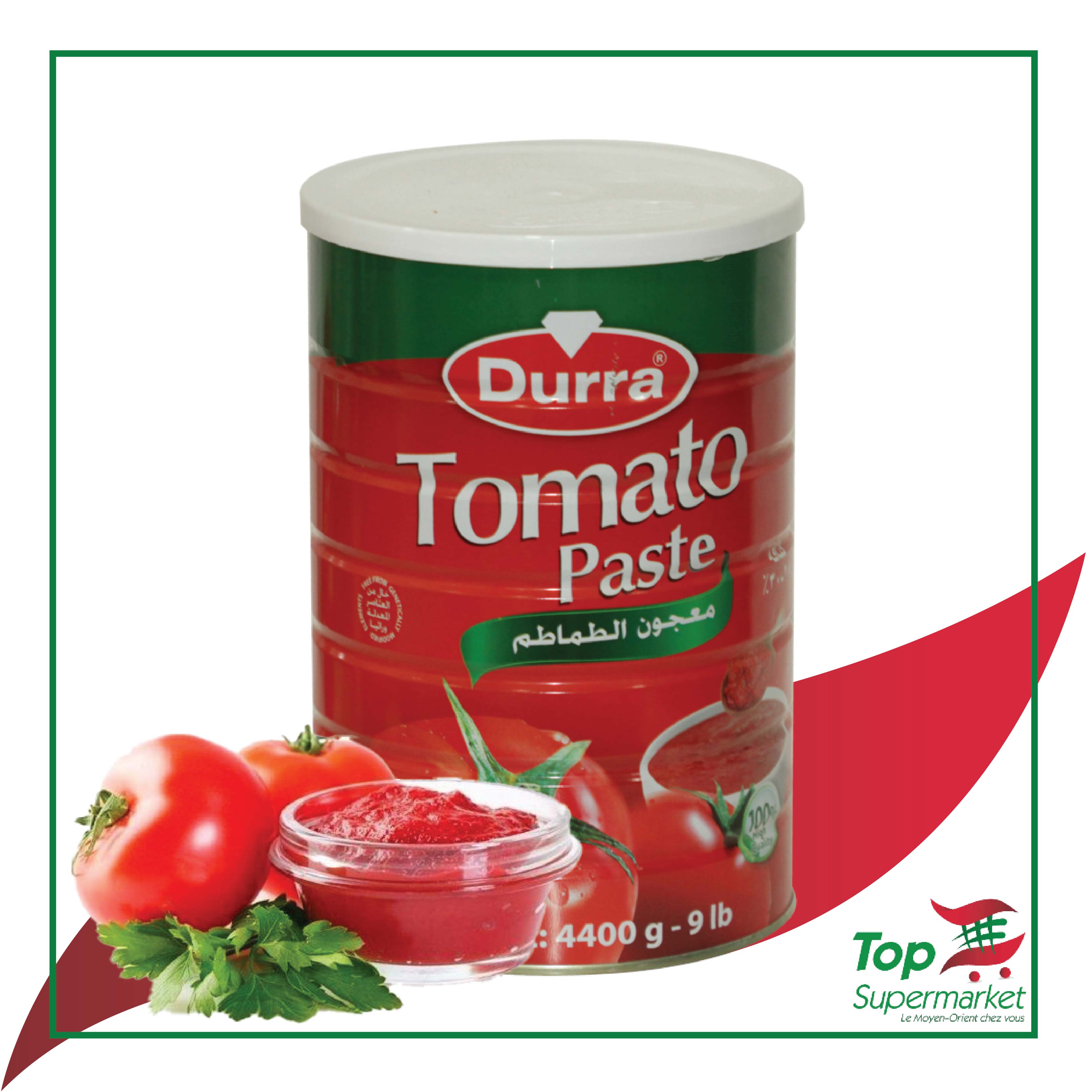 Durra concentré de tomate 4,4KG